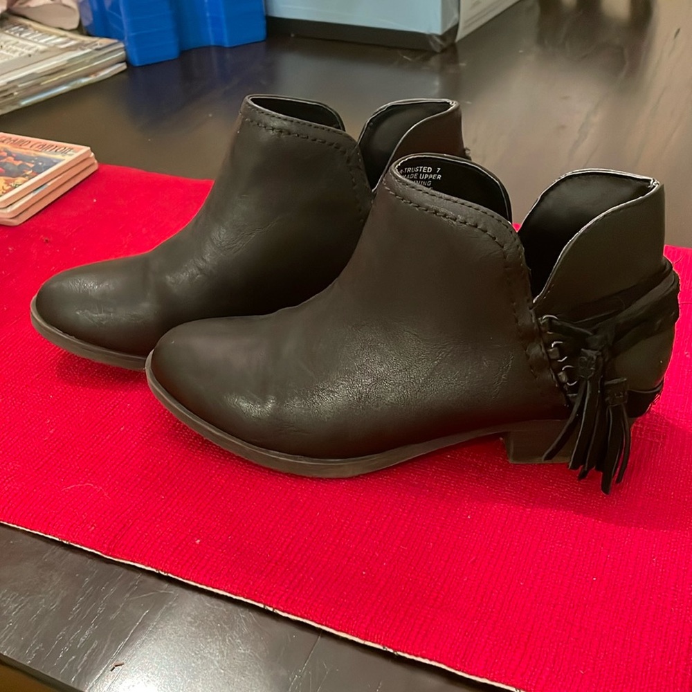 Black booties